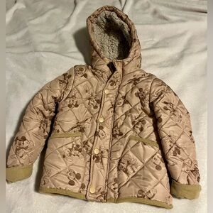 Disney Mickey Mouse Quilted Jacket with Hood